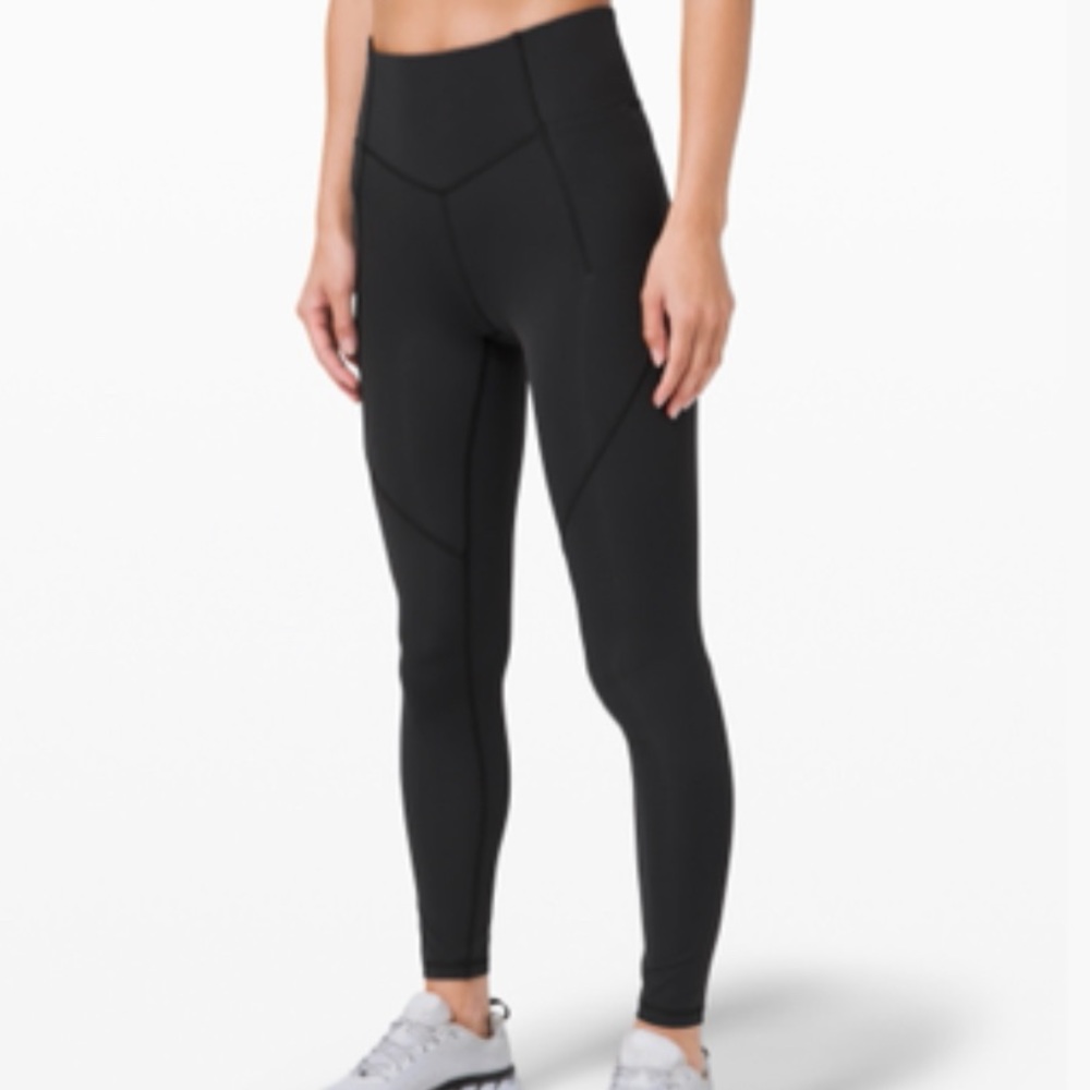 Lululemon Fine Force High Rise Tight 28” in size 6